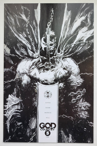 GOD COUNTRY #5 ZAFFINO SPAWN B&W VARIANT 2017 [P02] Spawn IMAGE COMICS