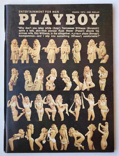 PLAYBOY MAGAZINE MARCH 1973 Playboy PLAYBOY