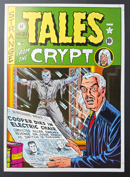 EC COMICS TALES FROM THE CRYPT #21 PRINT EC Comics EC Comics