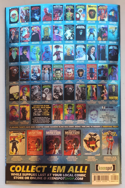 MARK SPEARS MONSTERS #8 BLIND BAG VARIANT A33 FOIL Universal Monsters KEENSPOT ENTERTAINMENT