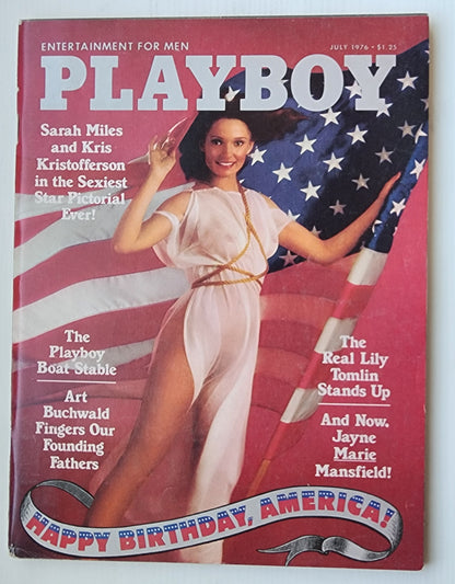 PLAYBOY MAGAZINE JULY 1976 Playboy PLAYBOY