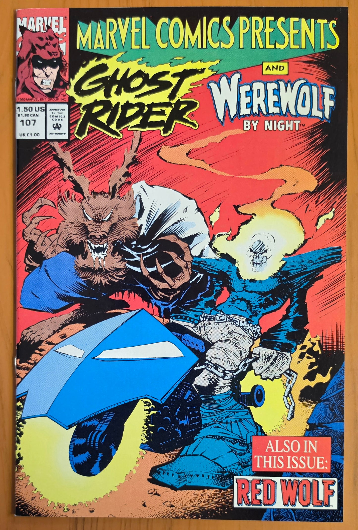 MARVEL COMICS PRESENTS #107 1992 SAM KIETH [J02] Marvel Comics Presents MARVEL COMICS
