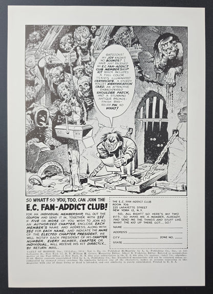 EC COMICS VAULT OF HORROR #34 PRINT EC Comics EC Comics