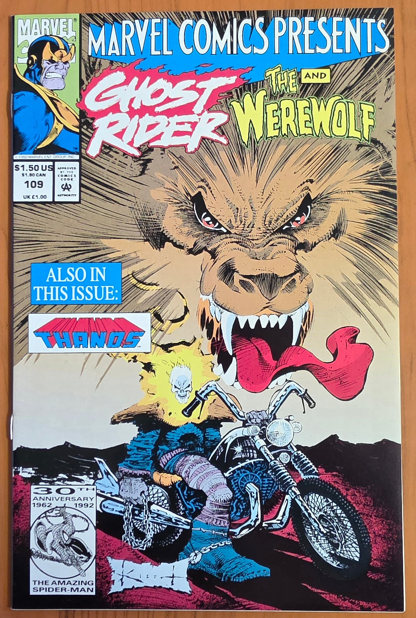 MARVEL COMICS PRESENTS #109 1992 SAM KIETH [J06] Marvel Comics Presents MARVEL COMICS