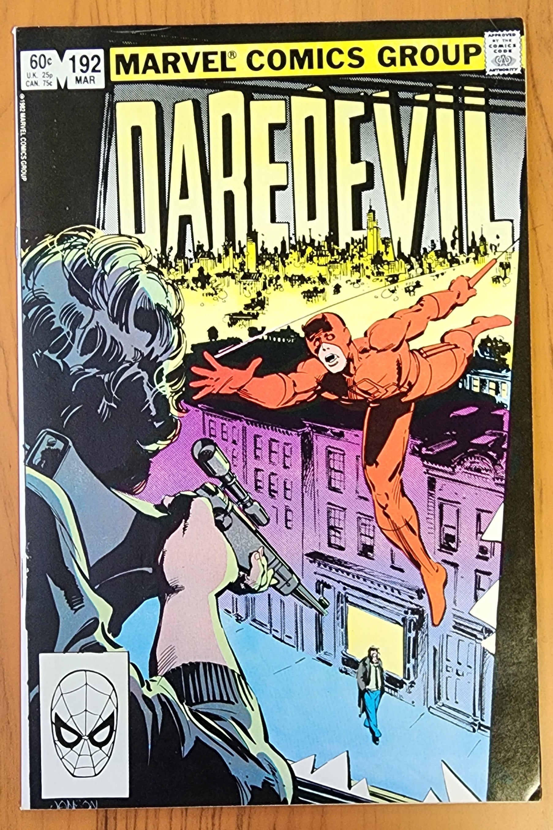 DAREDEVIL #192 1983 [J01] Daredevil MARVEL COMICS