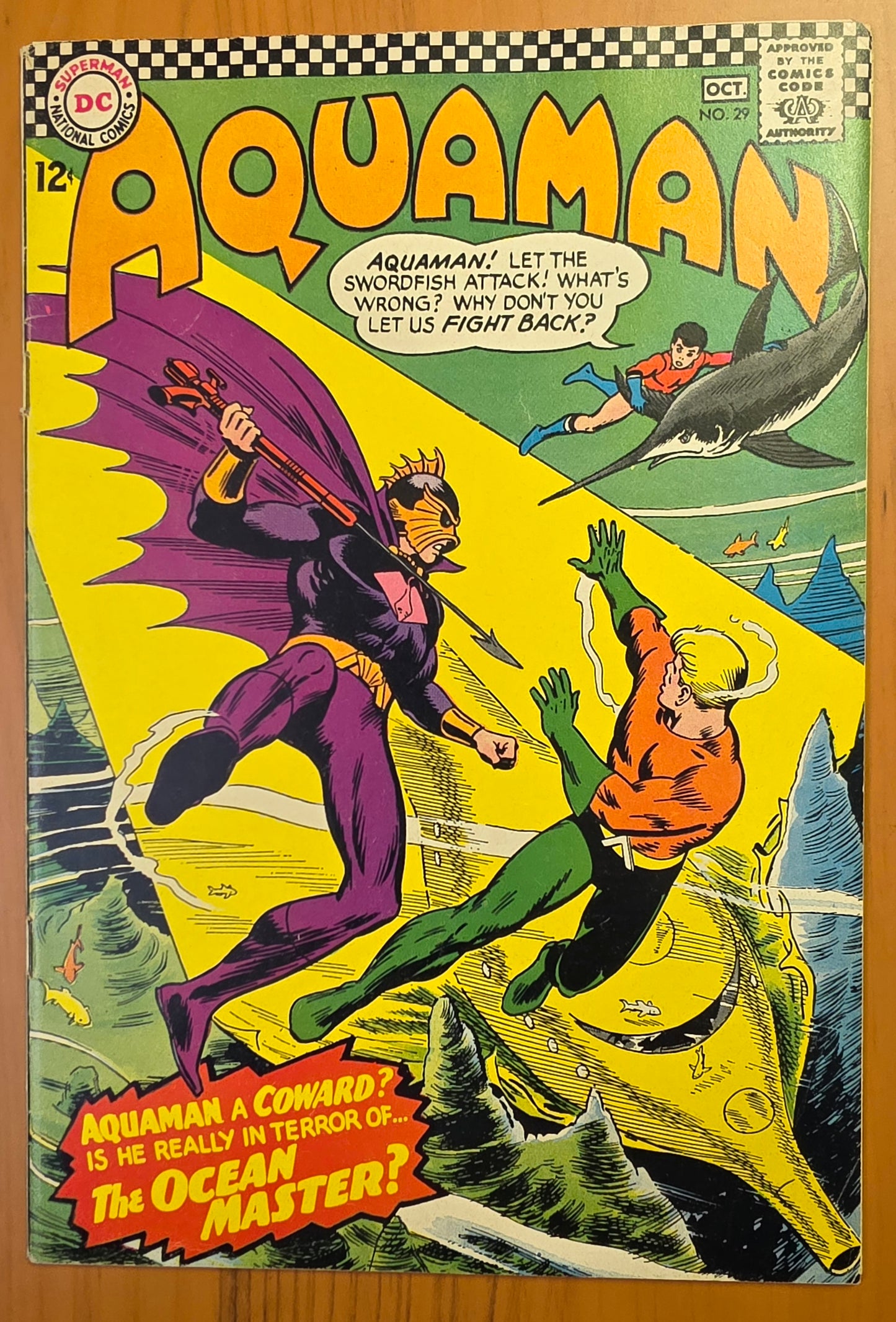 AQUAMAN #29 (1ST APP OCEAN MASTER) 1966 Aquaman DC COMICS