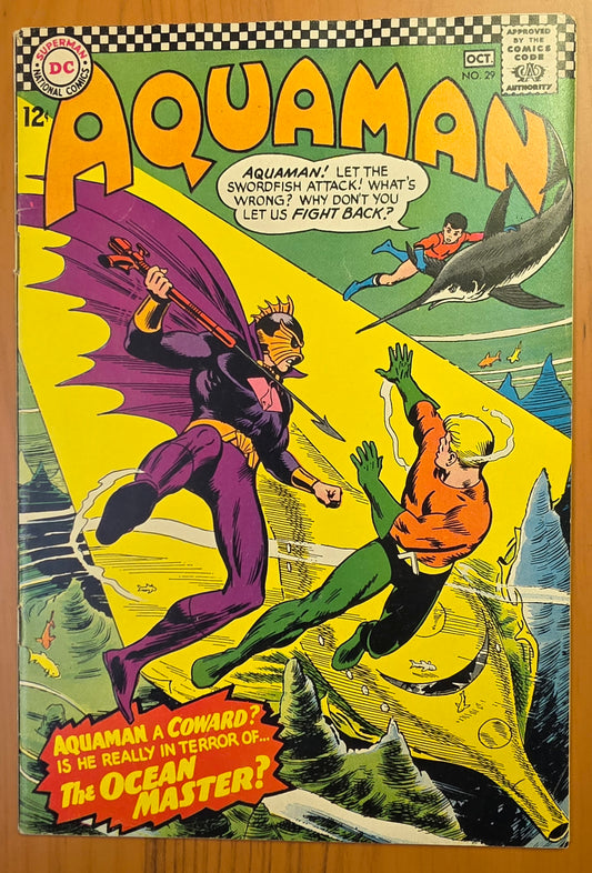 AQUAMAN #29 (1ST APP OCEAN MASTER) 1966 Aquaman DC COMICS