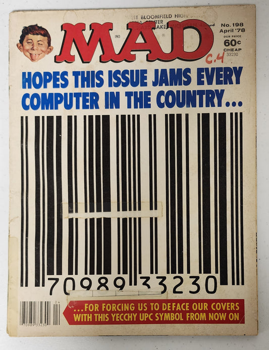 MAD MAGAZINE #198 1978 [J02] Mad Magazine MAD