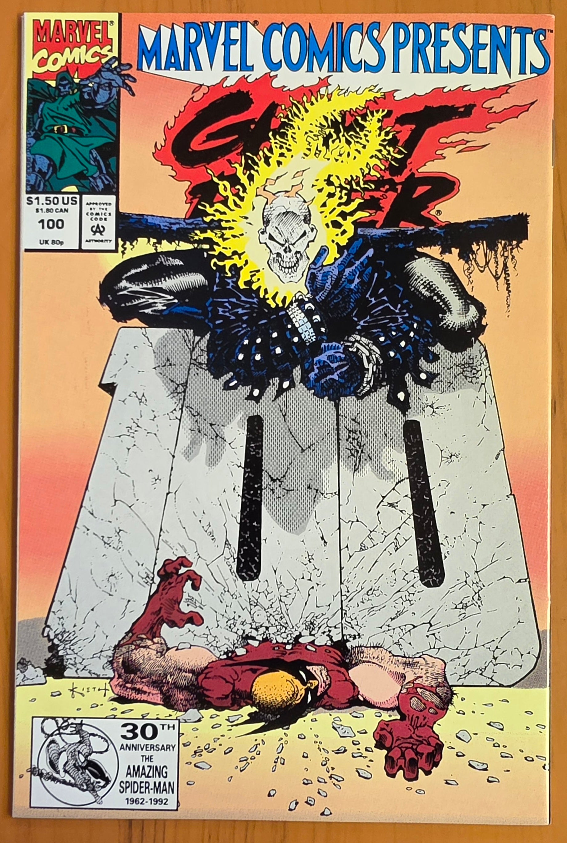MARVEL COMICS PRESENTS #100 1992 SAM KIETH [J03] Marvel Comics Presents MARVEL COMICS