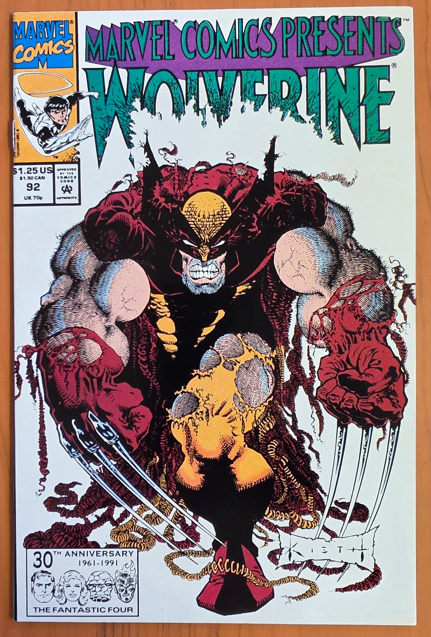 MARVEL COMICS PRESENTS #92 1991 SAM KIETH [J01] Marvel Comics Presents MARVEL COMICS