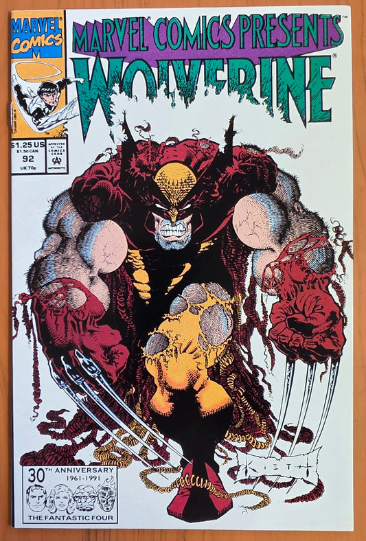 MARVEL COMICS PRESENTS #92 1991 SAM KIETH [J01] Marvel Comics Presents MARVEL COMICS