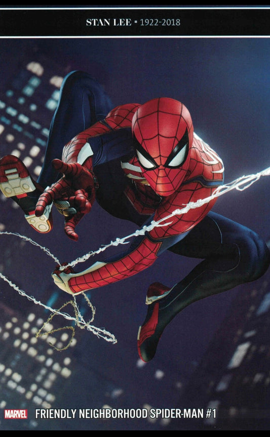 FRIENDLY NEIGHBORHOOD SPIDER-MAN #1 GAME 1:10 VARIANT 2019 Spider-Man MARVEL COMICS