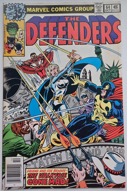 DEFENDERS #64 1978 Defenders MARVEL COMICS