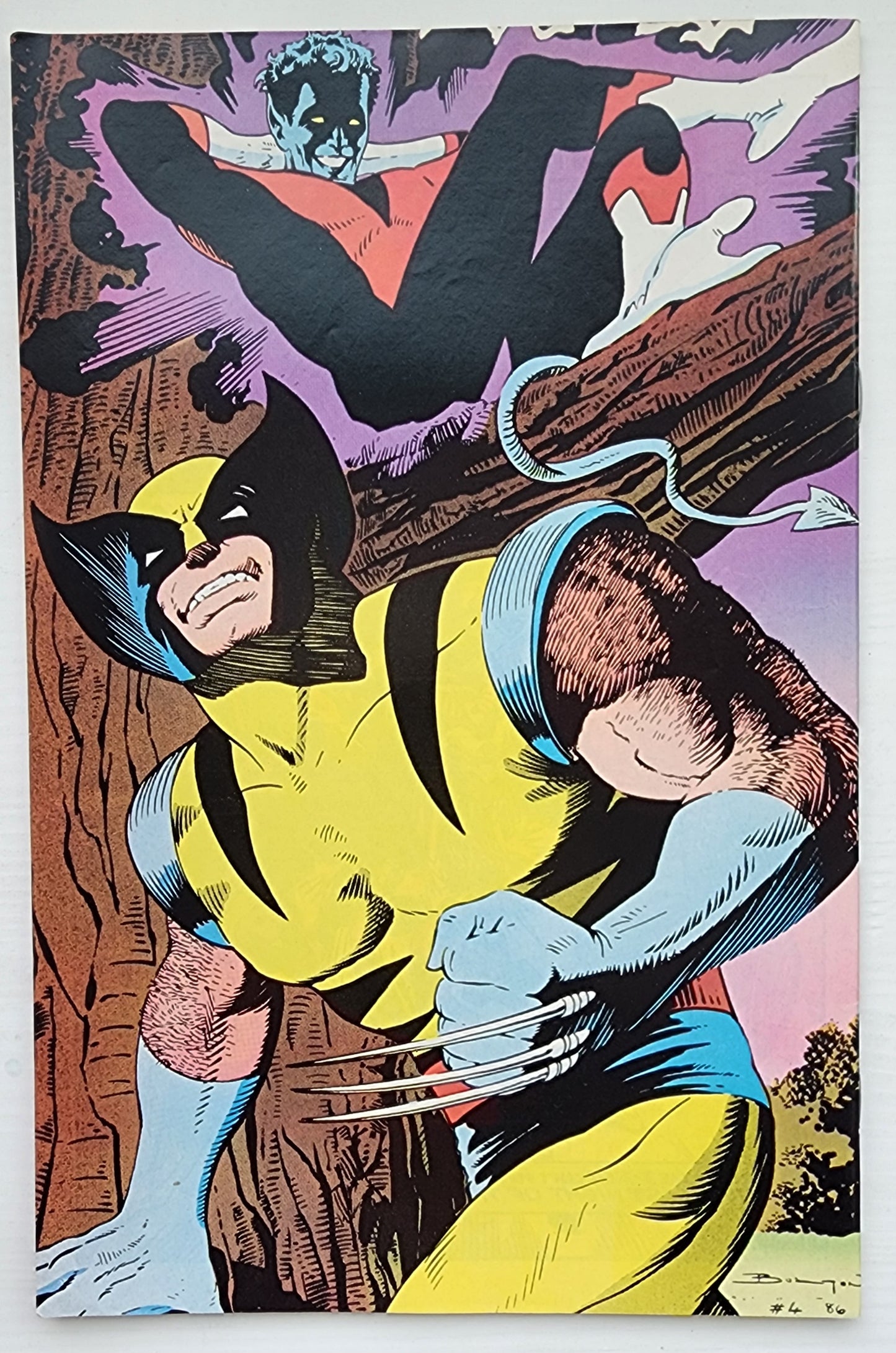 CLASSIC X-MEN #4 NEWSSTAND 1986 Classic X-Men MARVEL COMICS