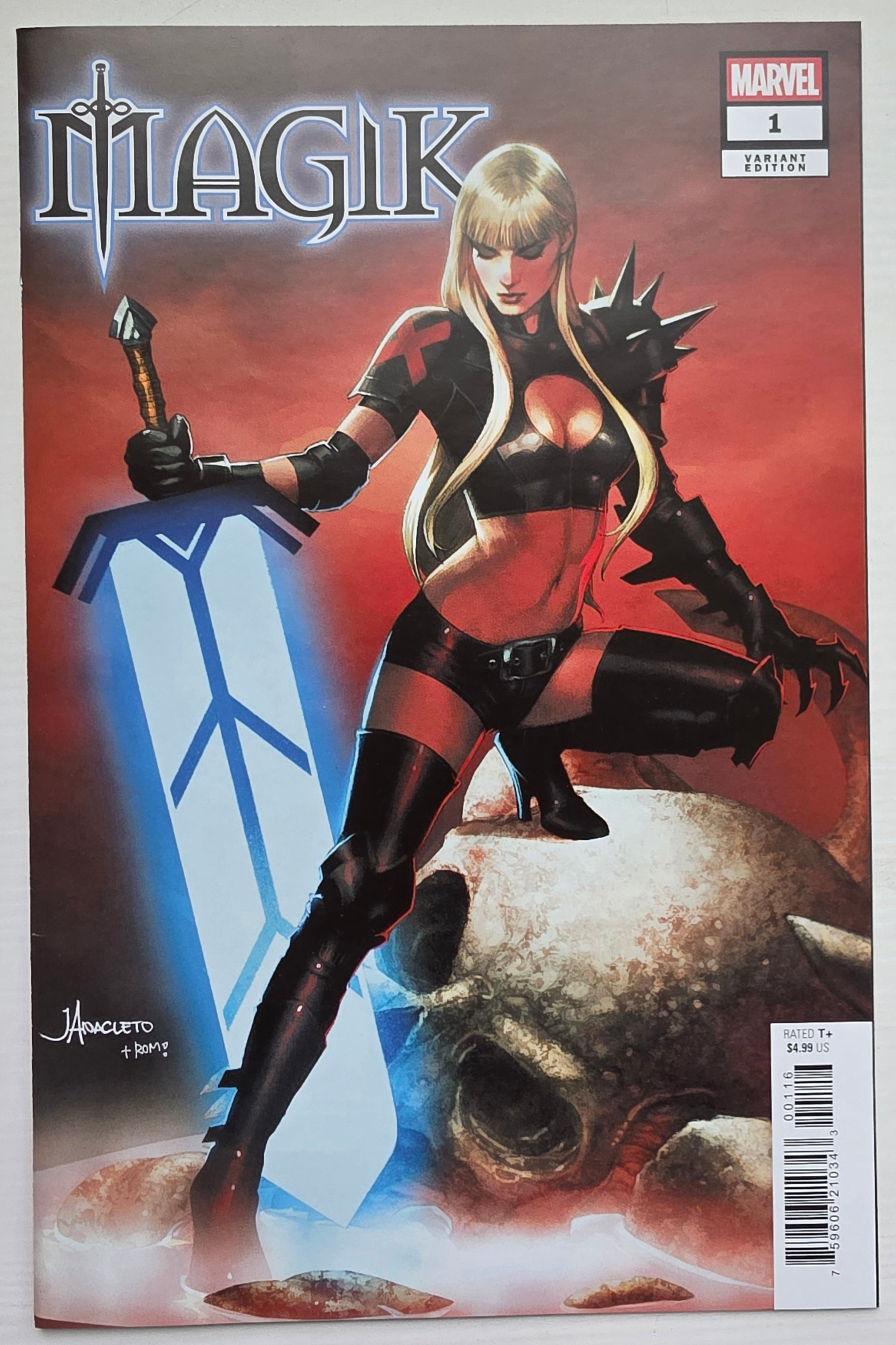 MAGIK #1 JAY ANACLETO 1:25 VARIANT [AUCTION] MARVEL COMICS