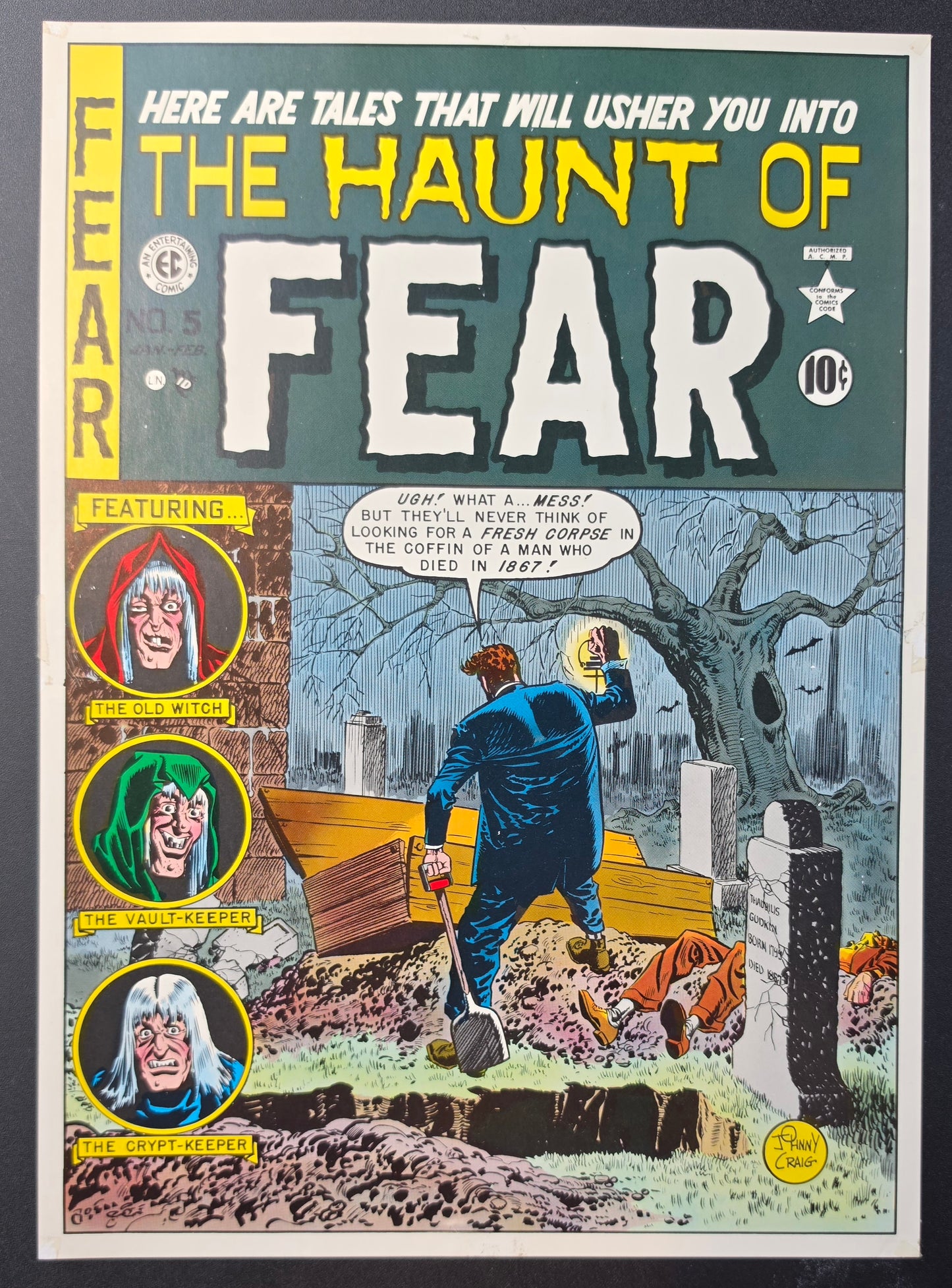 EC COMICS HAUNT OF FEAR #5 PRINT EC Comics EC Comics