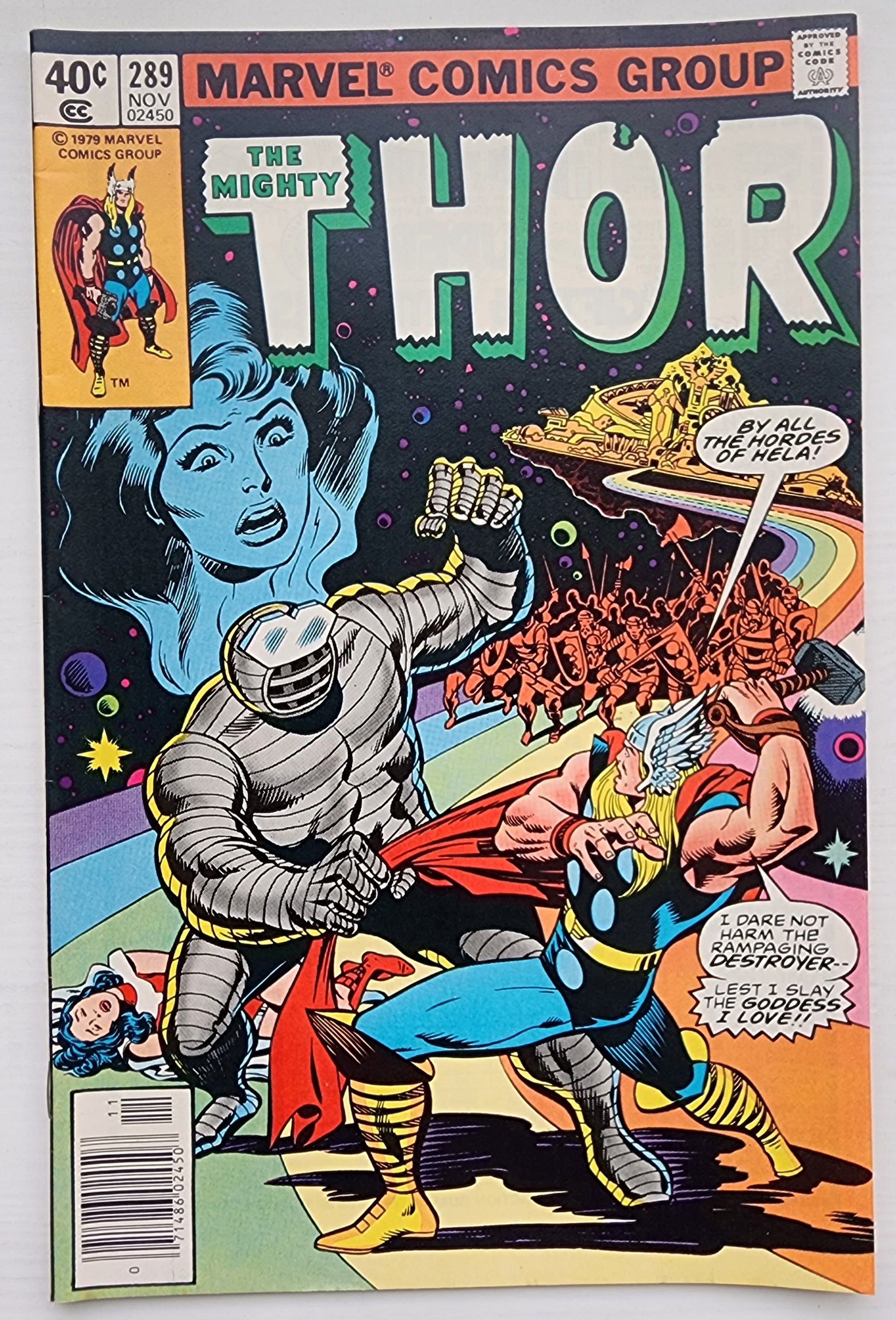 THOR #289 NEWSSTAND 1979 Thor MARVEL COMICS