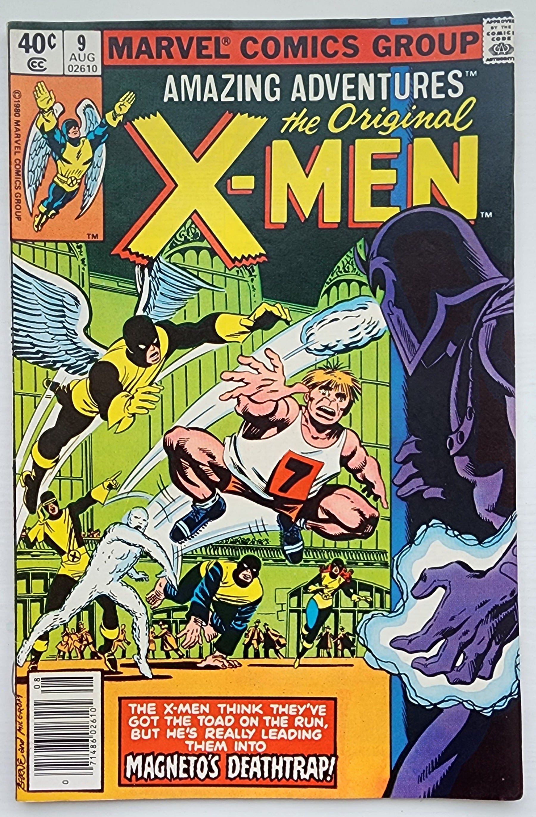 AMAZING ADVENTURES FEATURING X-MEN #9 NEWSSTAND 1980 Amazing Adventures MARVEL COMICS