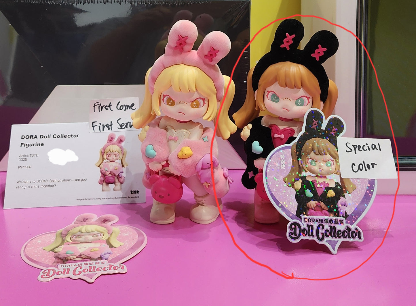 DORA DOLL COLLECTOR TUTU CHASE COLOR VARIANT DESIGNERCON EXCLUSIVE 2025 TNT SPACE