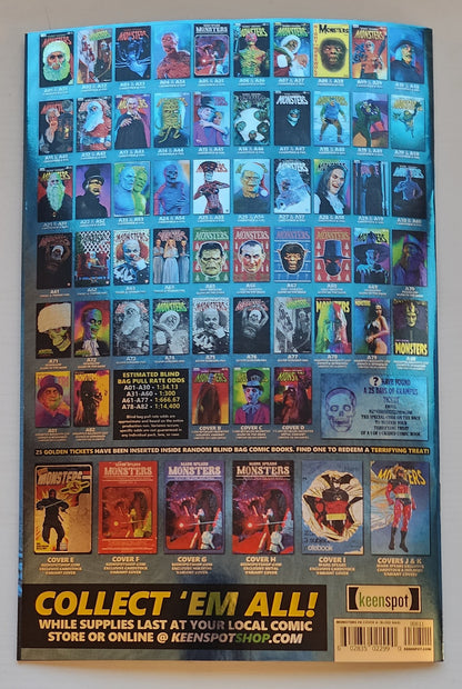 MARK SPEARS MONSTERS #8 BLIND BAG VARIANT A34 FOIL Universal Monsters KEENSPOT ENTERTAINMENT