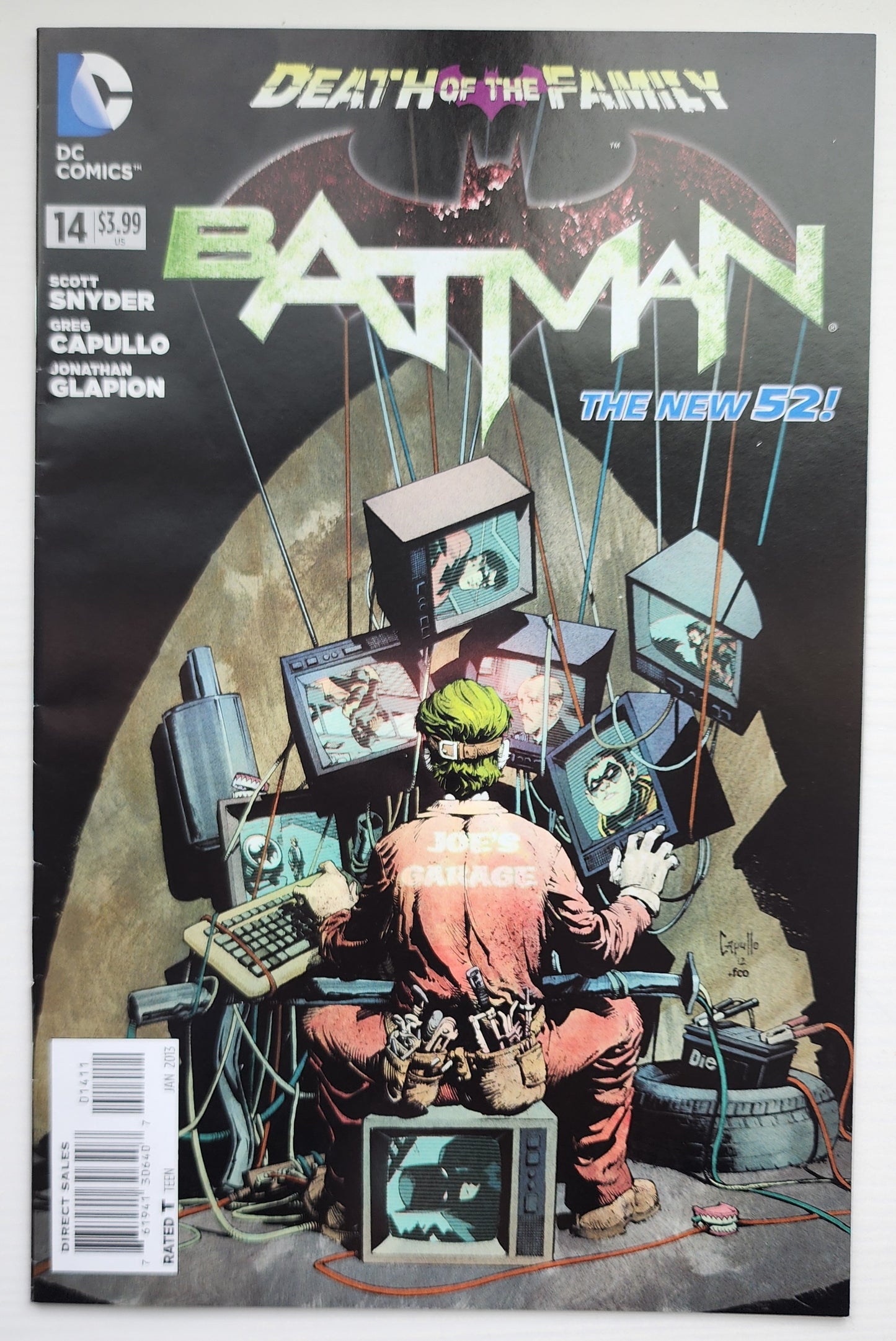 BATMAN #14 NEW 52 2012 Batman DC COMICS