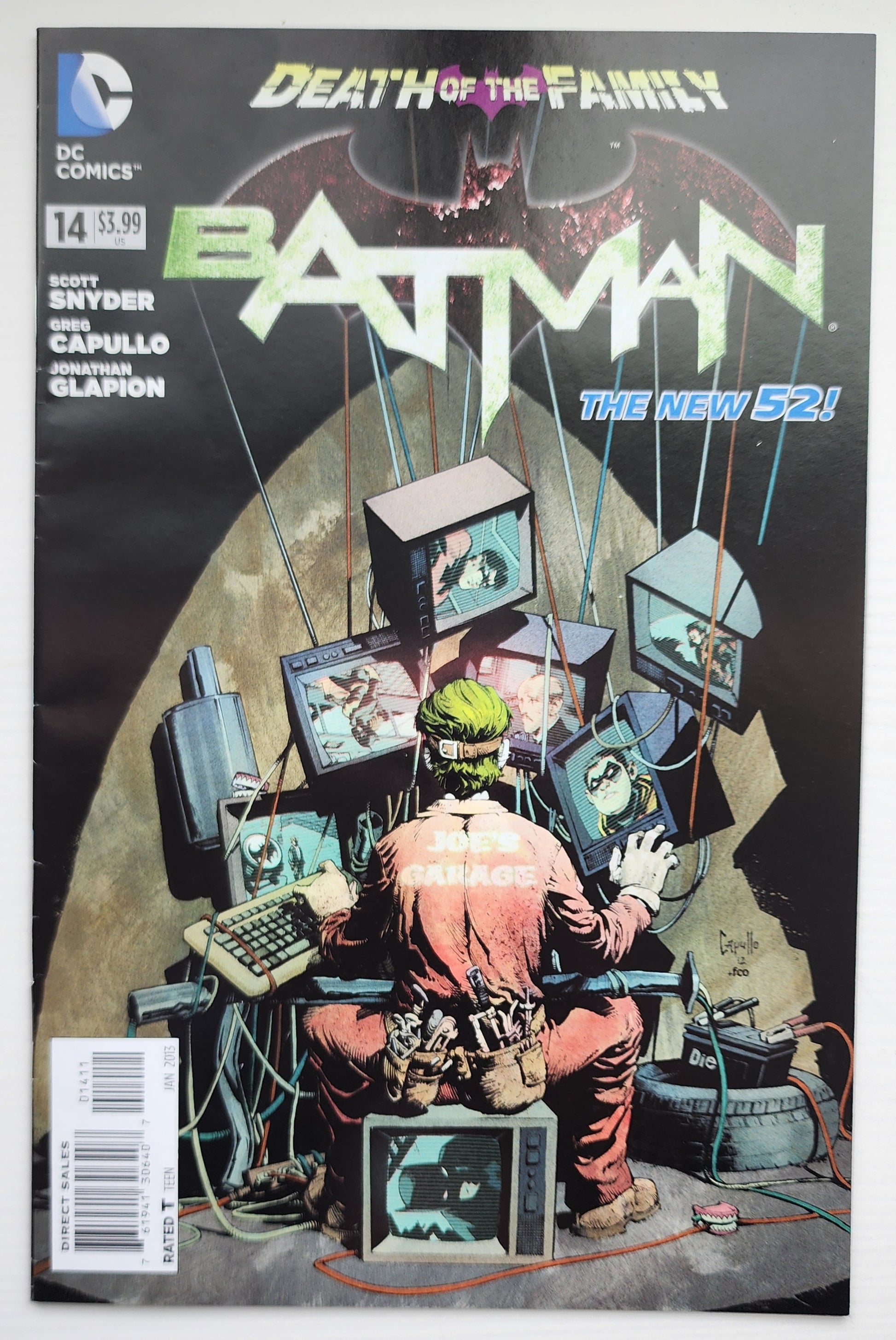BATMAN #14 NEW 52 2012 Batman DC COMICS