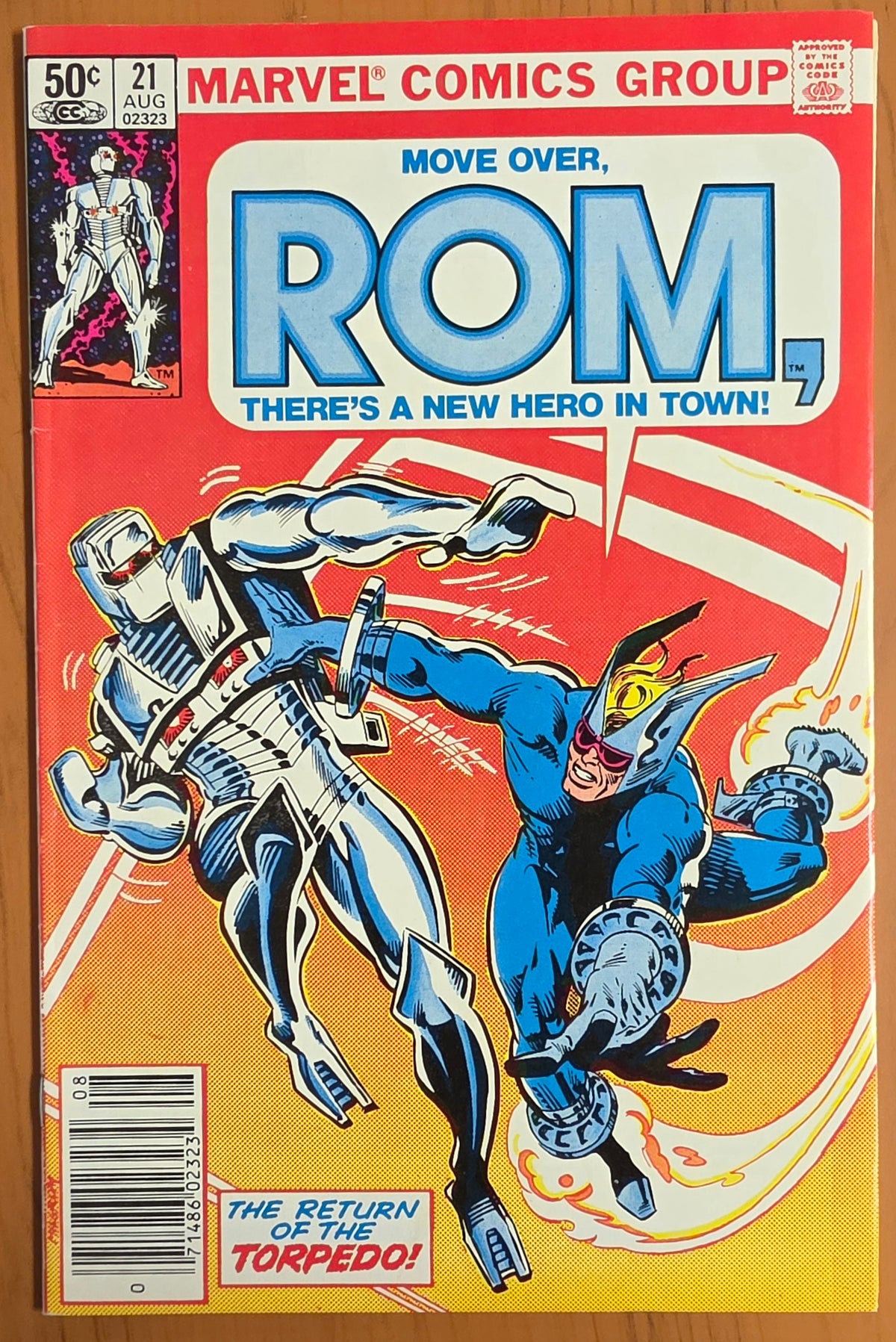 ROM #21 1980 NEWSSTAND ROM MARVEL COMICS