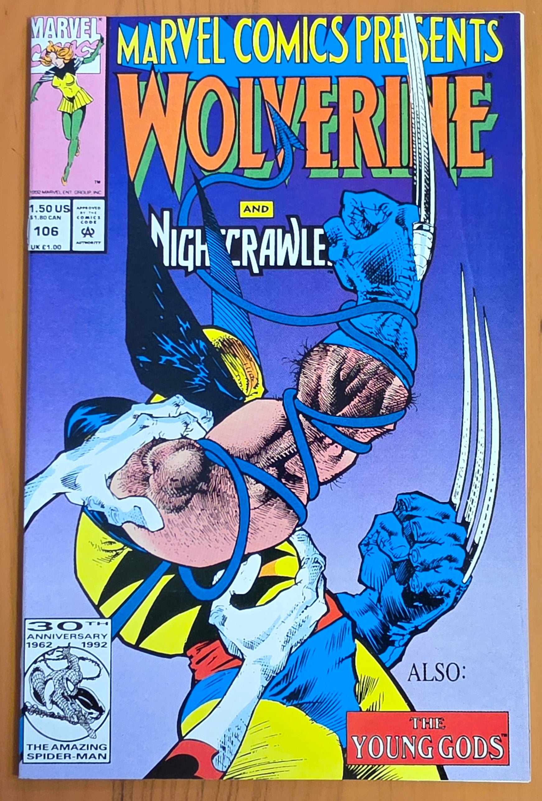 MARVEL COMICS PRESENTS #106 1992 SAM KIETH Marvel Comics Presents MARVEL COMICS
