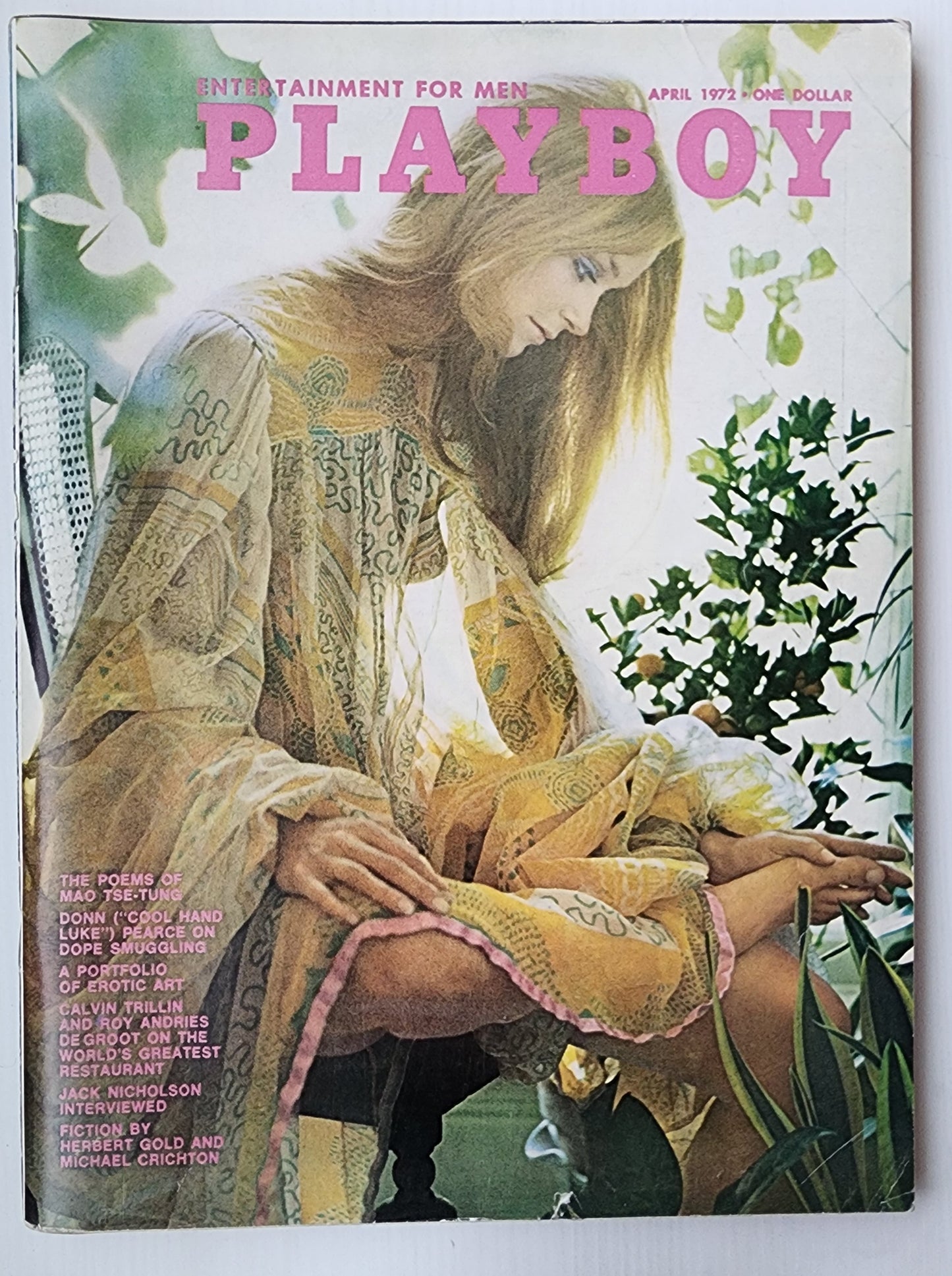 PLAYBOY MAGAZINE APRIL 1972 Playboy PLAYBOY