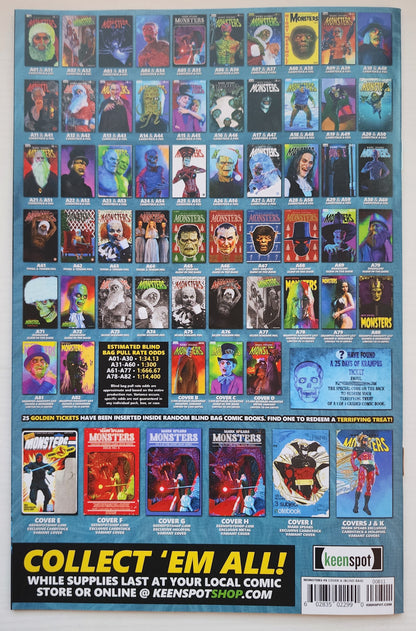 MARK SPEARS MONSTERS #8 BLIND BAG VARIANT A24 Universal Monsters KEENSPOT ENTERTAINMENT