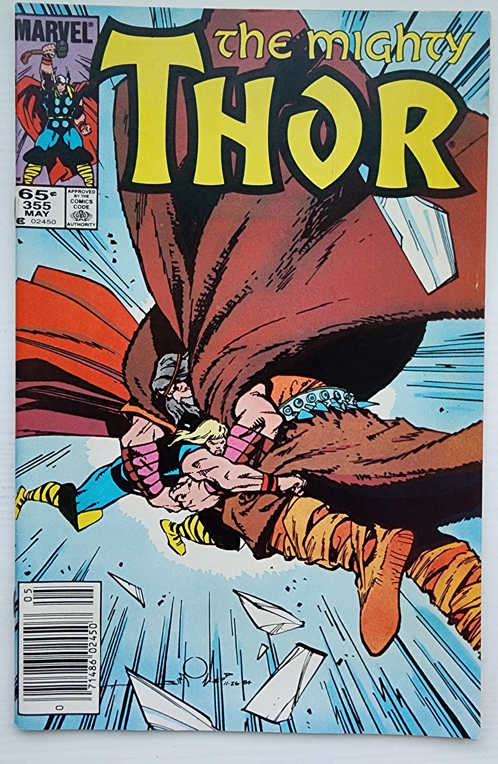 THOR #355 NEWSSTAND 1985 Thor MARVEL COMICS