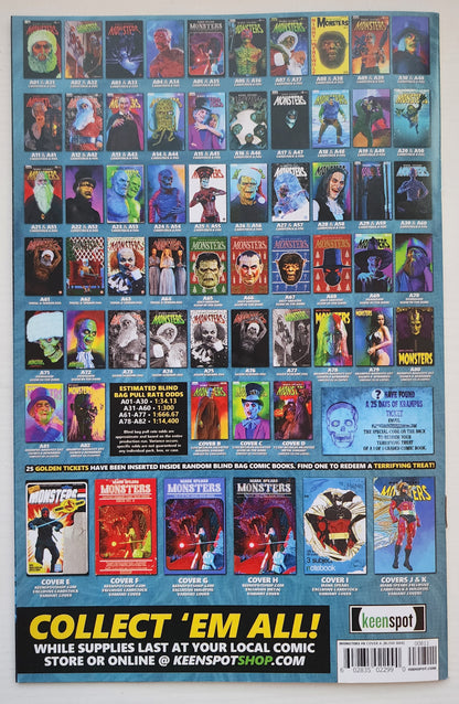 MARK SPEARS MONSTERS #8 BLIND BAG VARIANT A08 Universal Monsters KEENSPOT ENTERTAINMENT