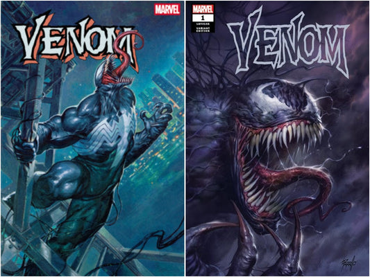 10/14/2026 FREE VENOM #1 2026 w/PURCHASE OF VENOM #1 SSCO PARRILLO VARIANT Venom MARVEL COMICS