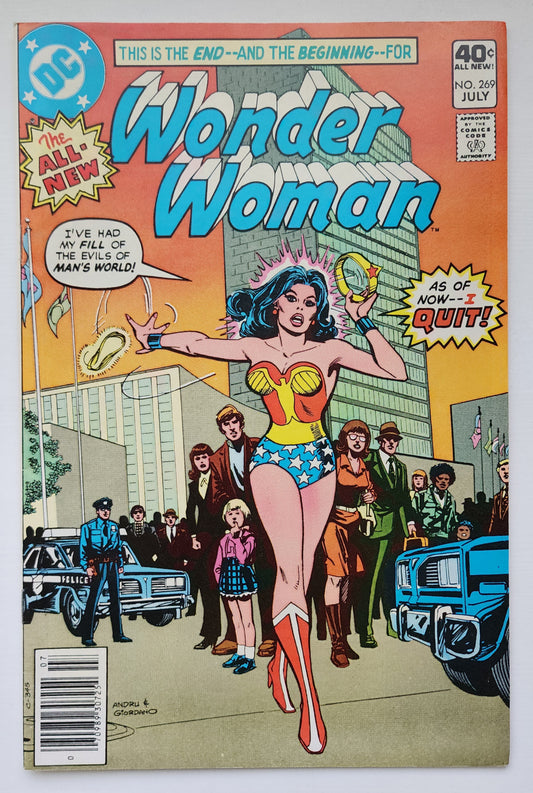 WONDER WOMAN #269 1980 NEWSSTAND Wonder Woman DC Comics