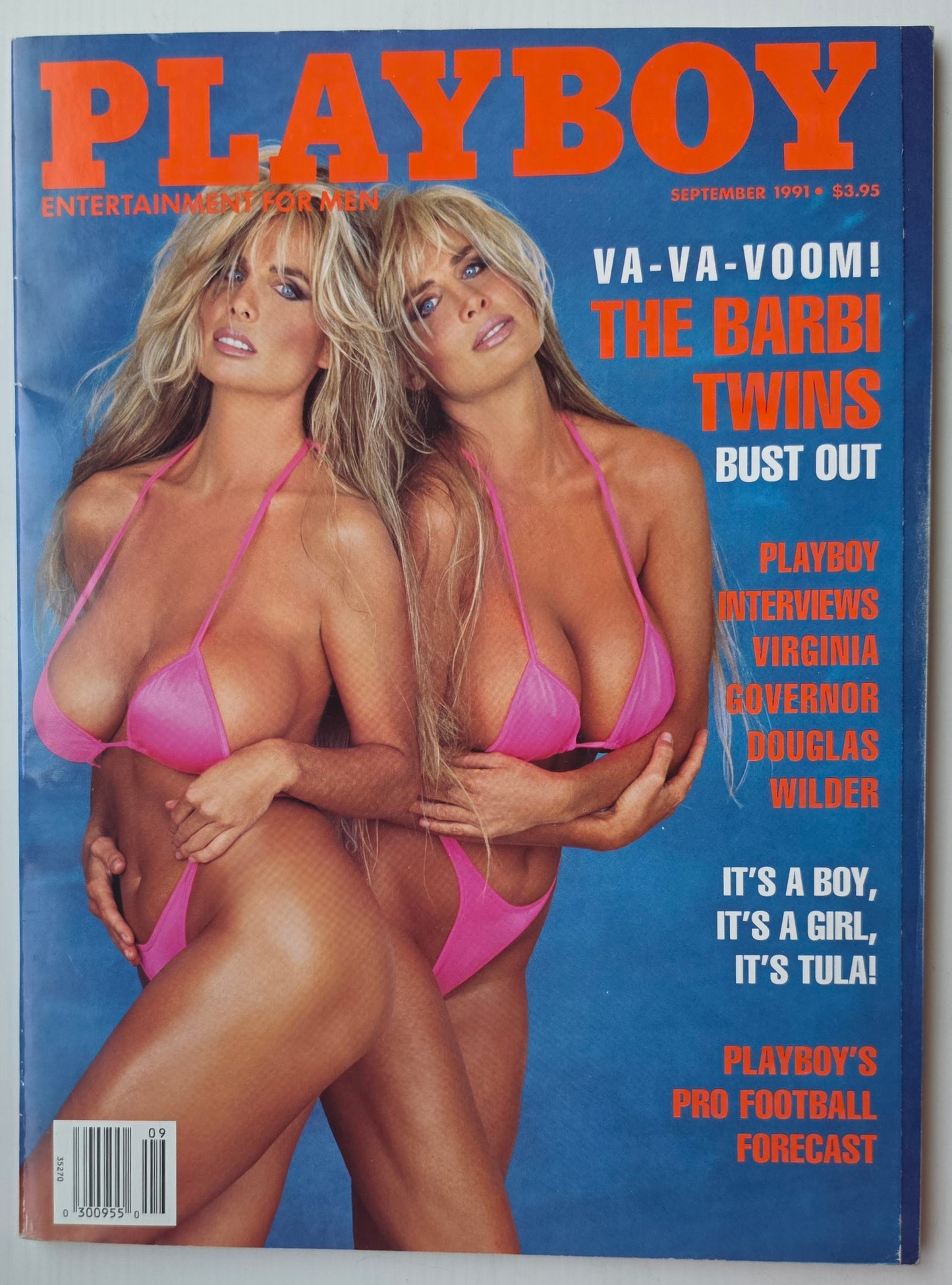 1991 PLAYBOY MAGAZINE SEPTEMBER