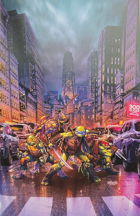 07/22/2026 TEENAGE MUTANT NINJA TURTLES #20 300TH ISSUE SPECIAL BLIND BAG MATEUS SANTOLOUCO 1:50 CHASE VIRGIN VARIANT IDW PUBLISHING