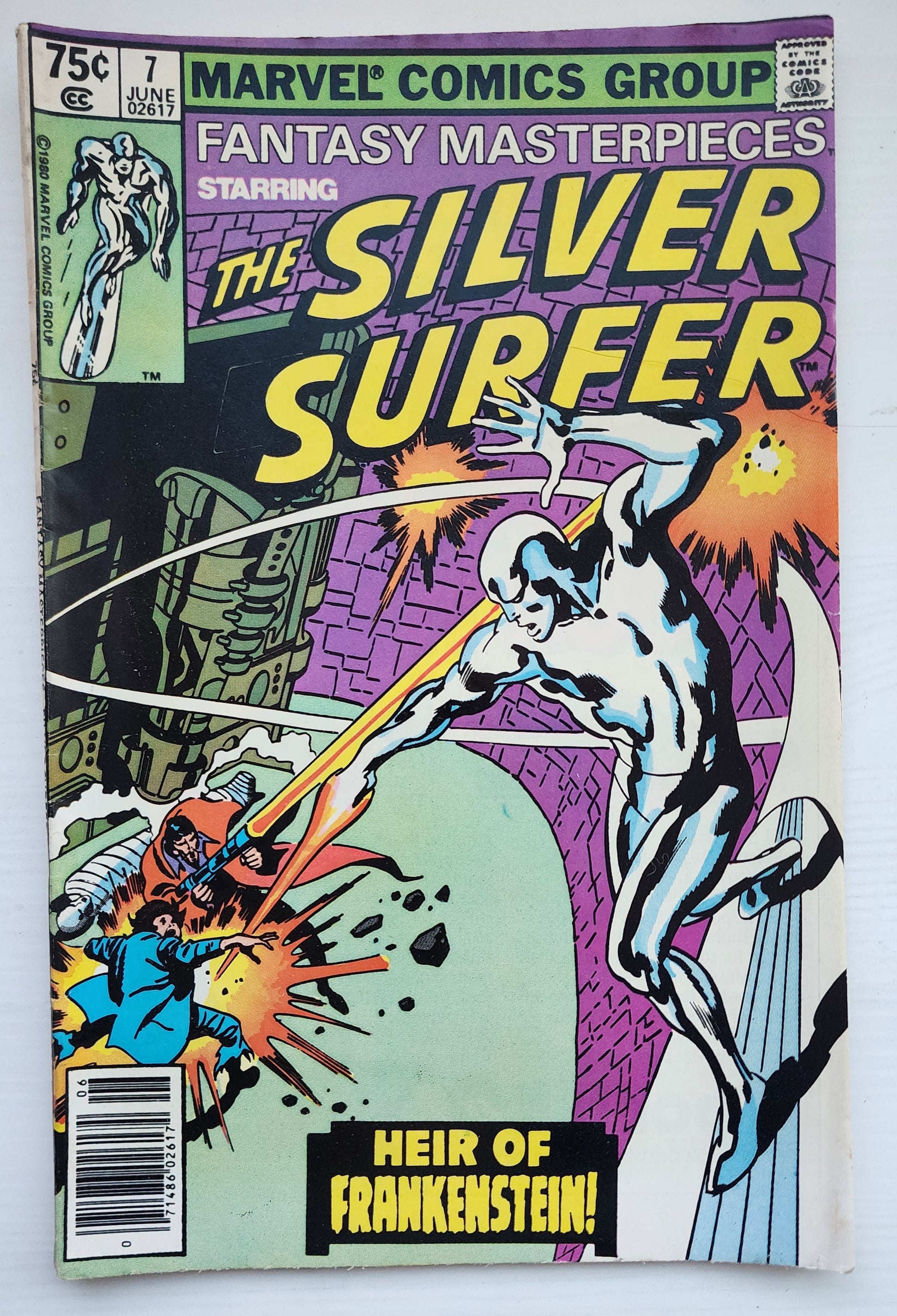 FANTASY MASTERPIECES #7 SILVER SURFER NEWSSTAND 1980 Fantasy Masterpieces MARVEL COMICS