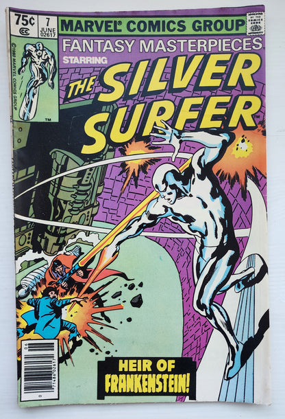 FANTASY MASTERPIECES #7 SILVER SURFER NEWSSTAND 1980 Fantasy Masterpieces MARVEL COMICS