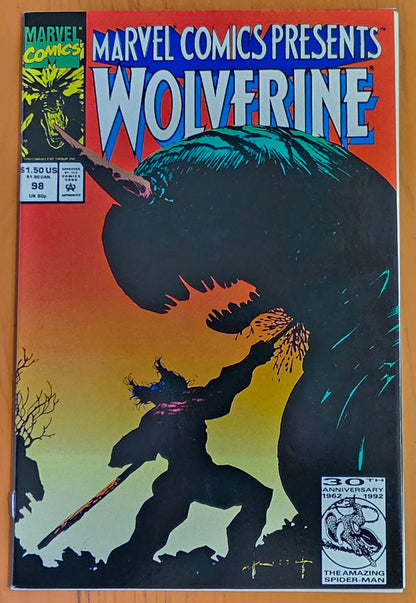 MARVEL COMICS PRESENTS #98 1992 SAM KIETH [J03] Marvel Comics Presents MARVEL COMICS