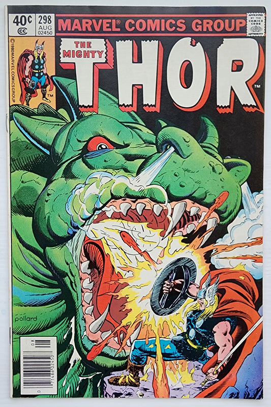 THOR #298 NEWSSTAND 1980 Thor MARVEL COMICS