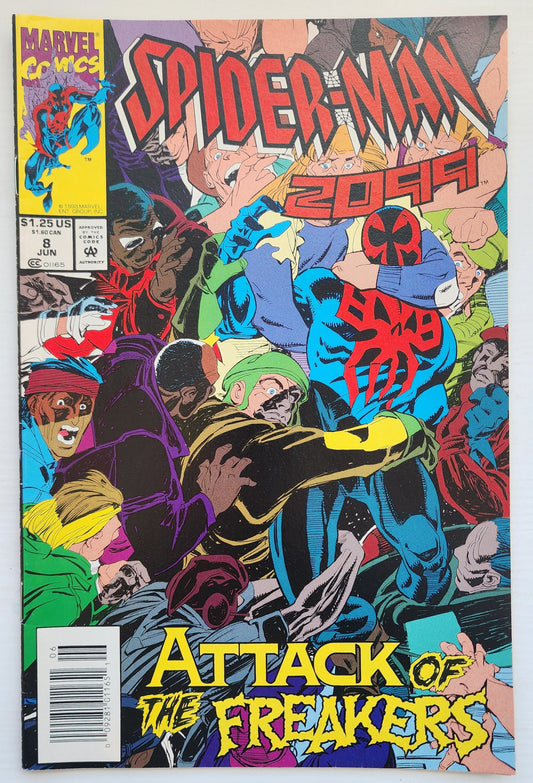 SPIDER-MAN 2099 #8 NEWSSTAND 1993 Spider-Man 2099 MARVEL COMICS