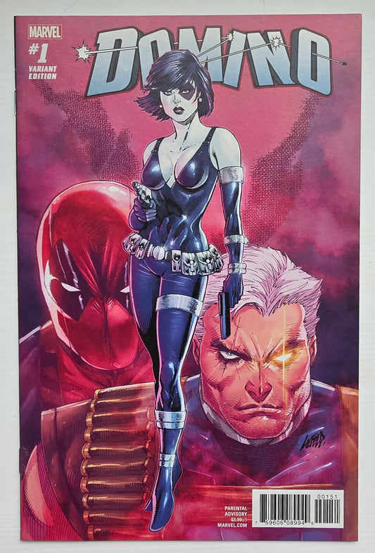 DOMINO #1 1:25 LIEFELD VARIANT [AUCTION] MARVEL COMICS