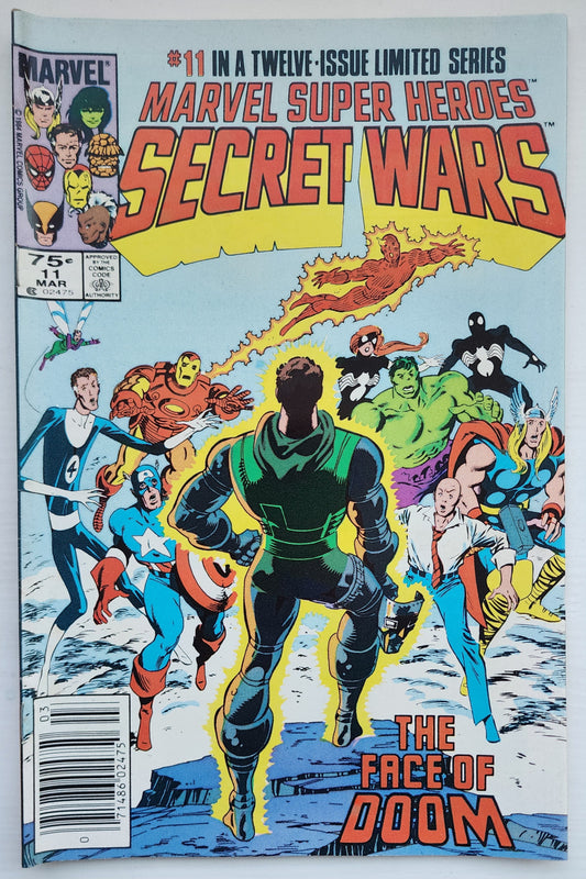 MARVEL SUPER HEROES SECRET WARS #11 NEWSSTAND 1985 [I01] Secret Wars MARVEL COMICS