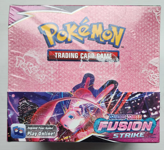 POKEMON TCG SWORD & SHIELD FUSION STRIKE BOOSTER FACTORY SEALED BOX 2022 CARDS POKEMON