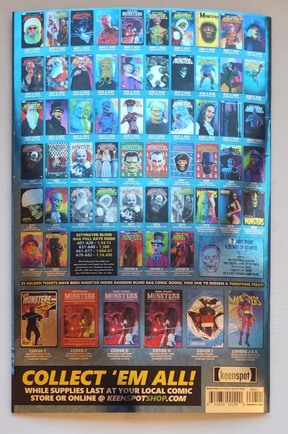 MARK SPEARS MONSTERS #8 BLIND BAG VARIANT A31 FOIL Universal Monsters KEENSPOT ENTERTAINMENT