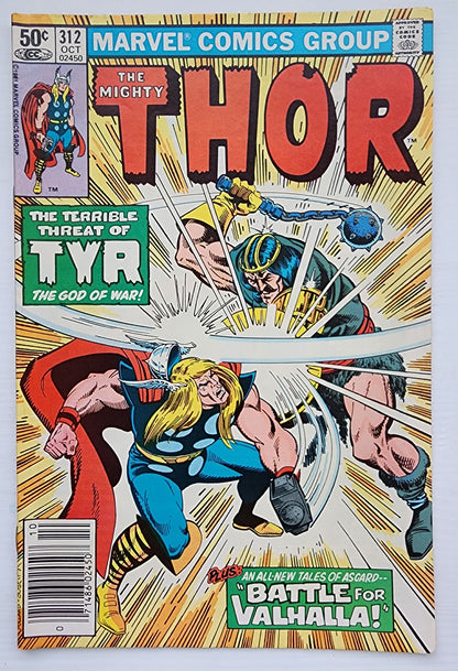 THOR #312 NEWSSTAND 1981 Thor MARVEL COMICS