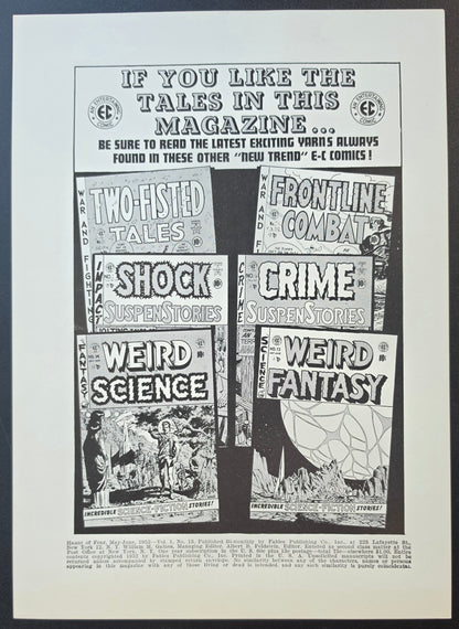 HAUNT OF FEAR #13 PRINT EC Comics EC Comics