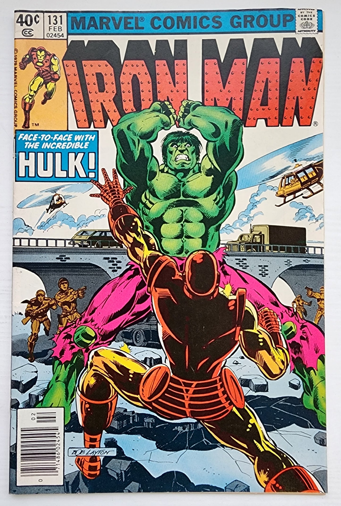 IRON MAN #131 NEWSSTAND 1980 Iron Man MARVEL COMICS