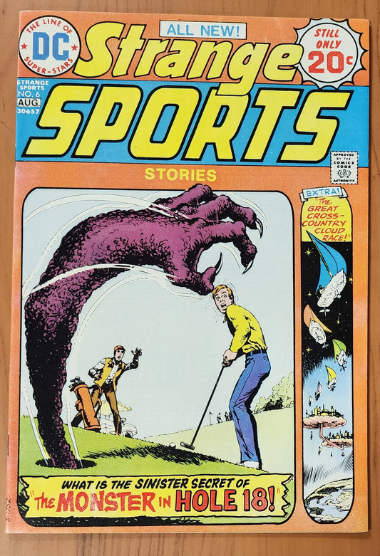 STRANGE SPORTS #6 1973 Strange Sports DC COMICS