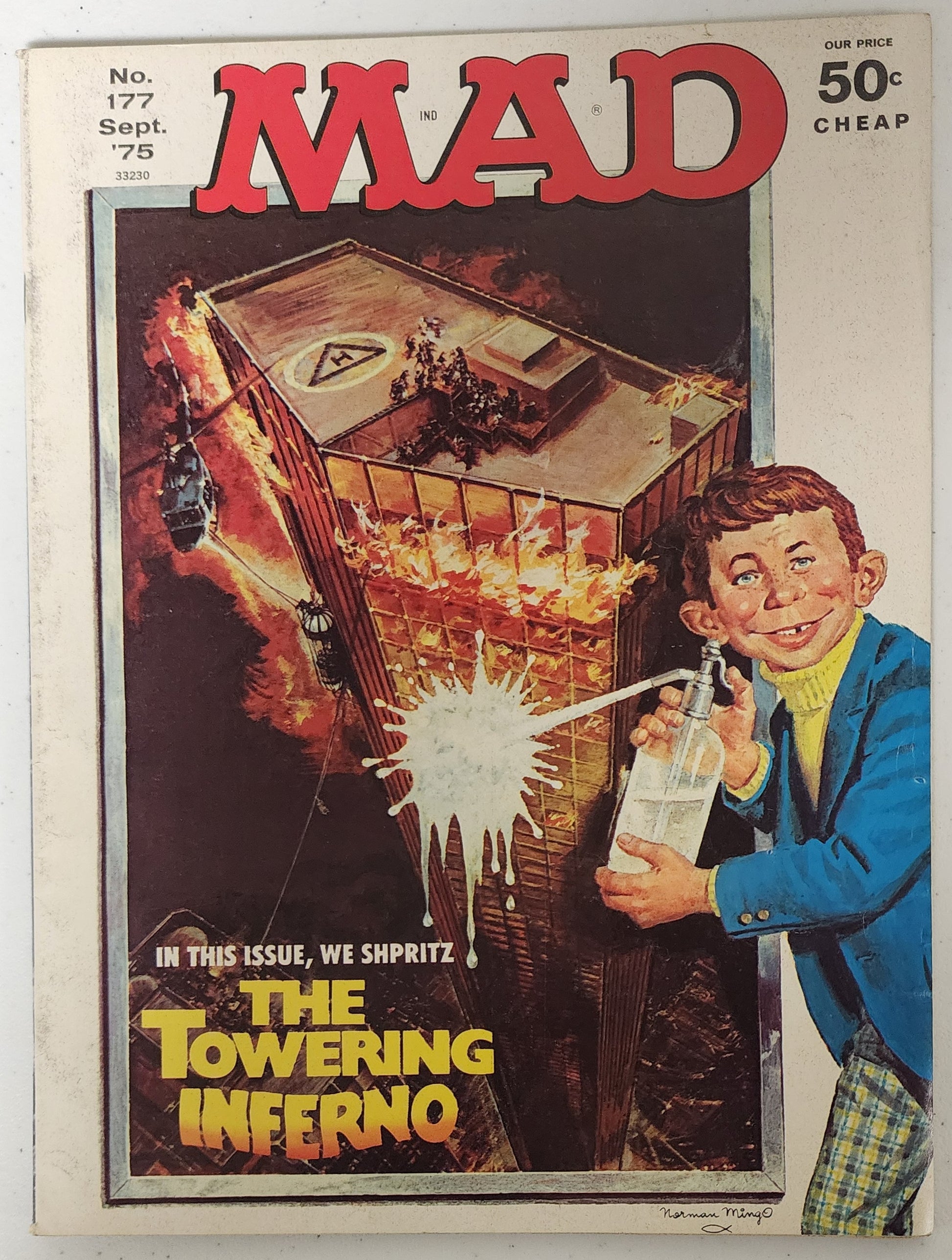 MAD MAGAZINE #177 1975 Mad Magazine MAD